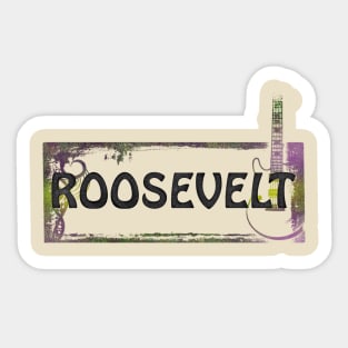 roosevelt Sticker